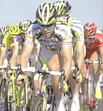 Kim Kirchen während der dritten Etappe der Tour de France 2009